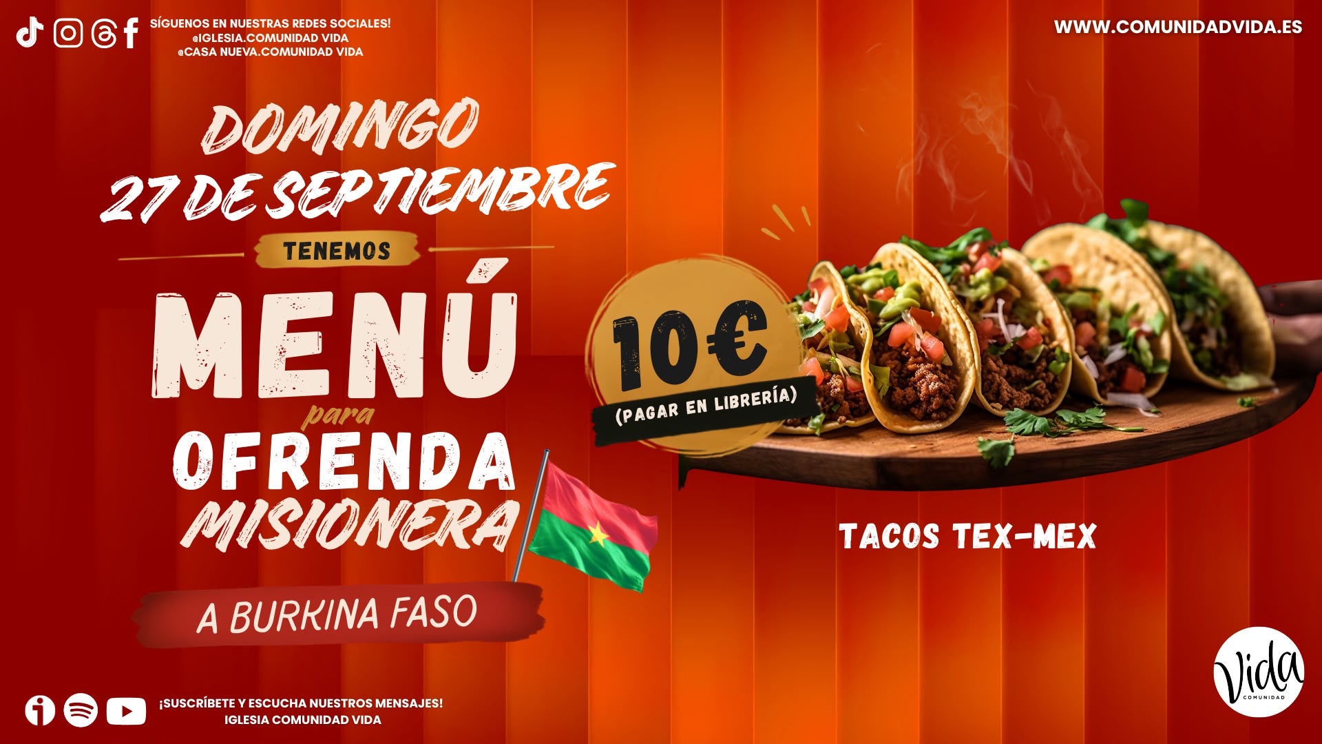 Eventos Comunidad Vida