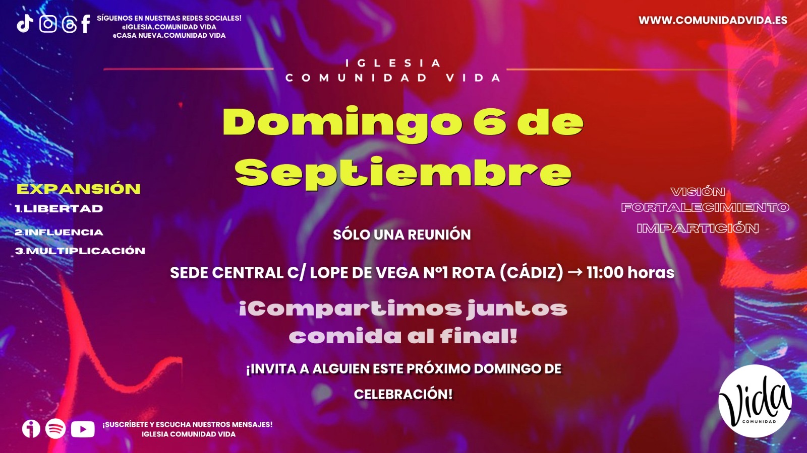 Eventos Comunidad Vida