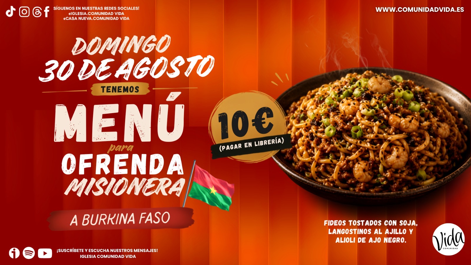 Eventos Comunidad Vida