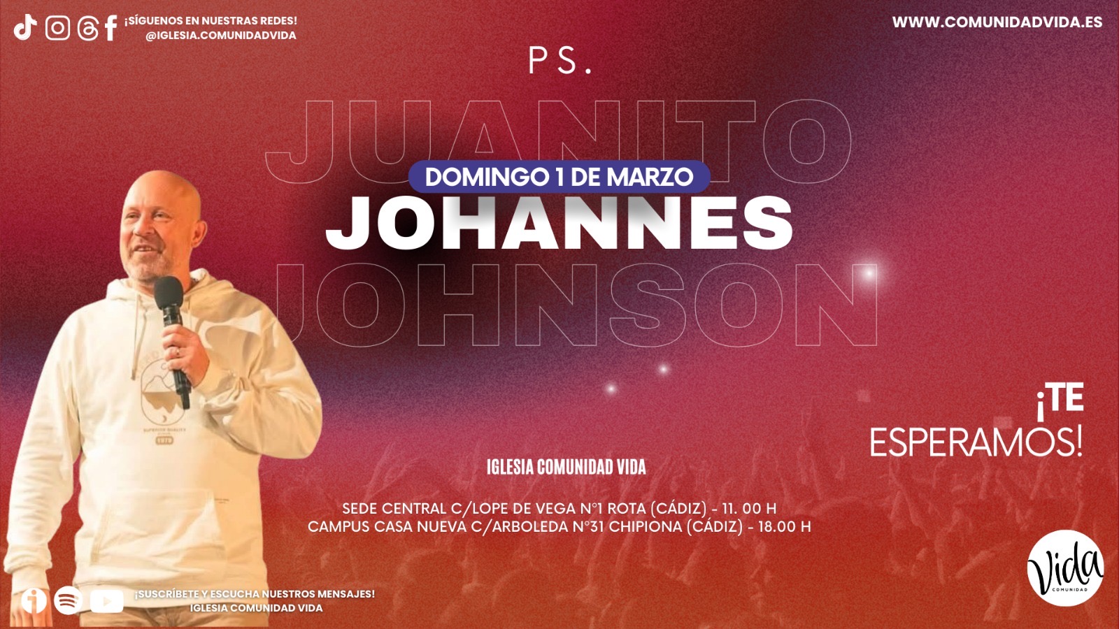 Eventos Comunidad Vida