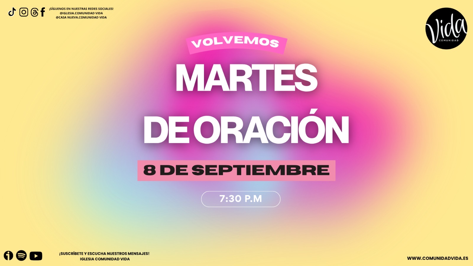 Eventos Comunidad Vida