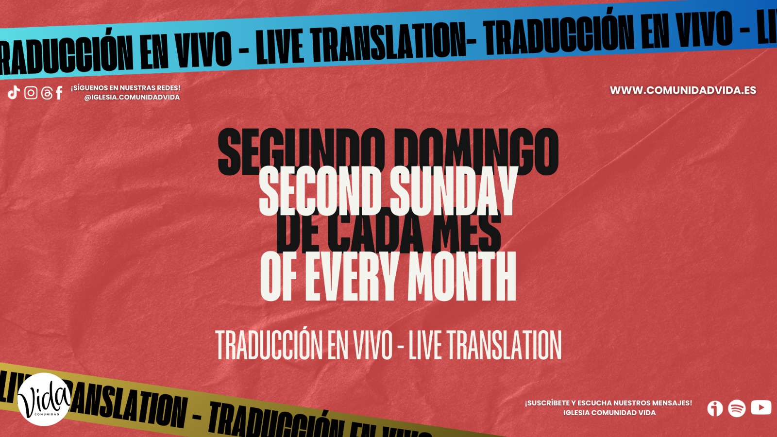 Eventos Comunidad Vida